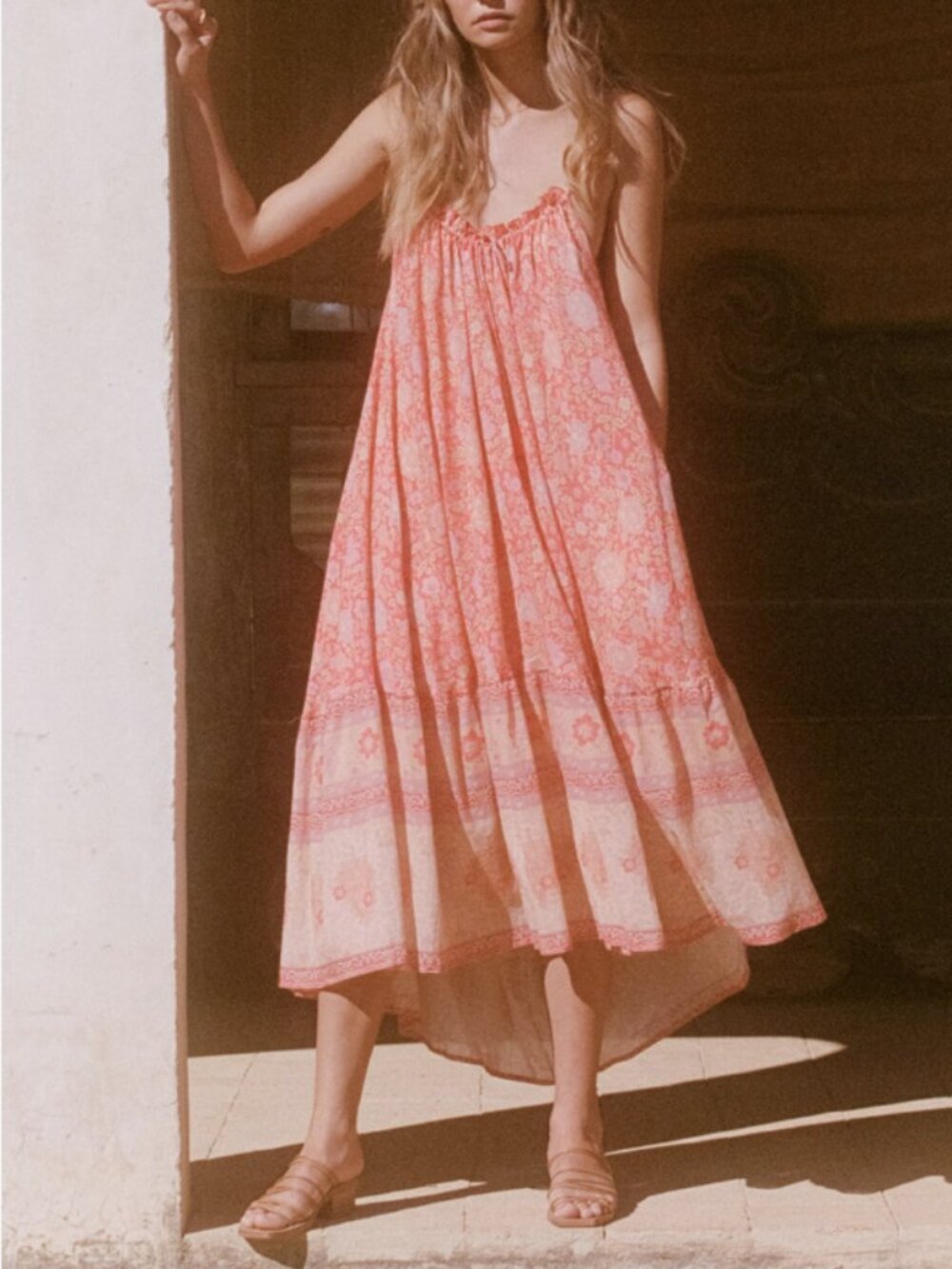 Spell & The Gypsy Collective Love Story Strappy Midi Dress Bohemian Size XS - Picture 11 of 11